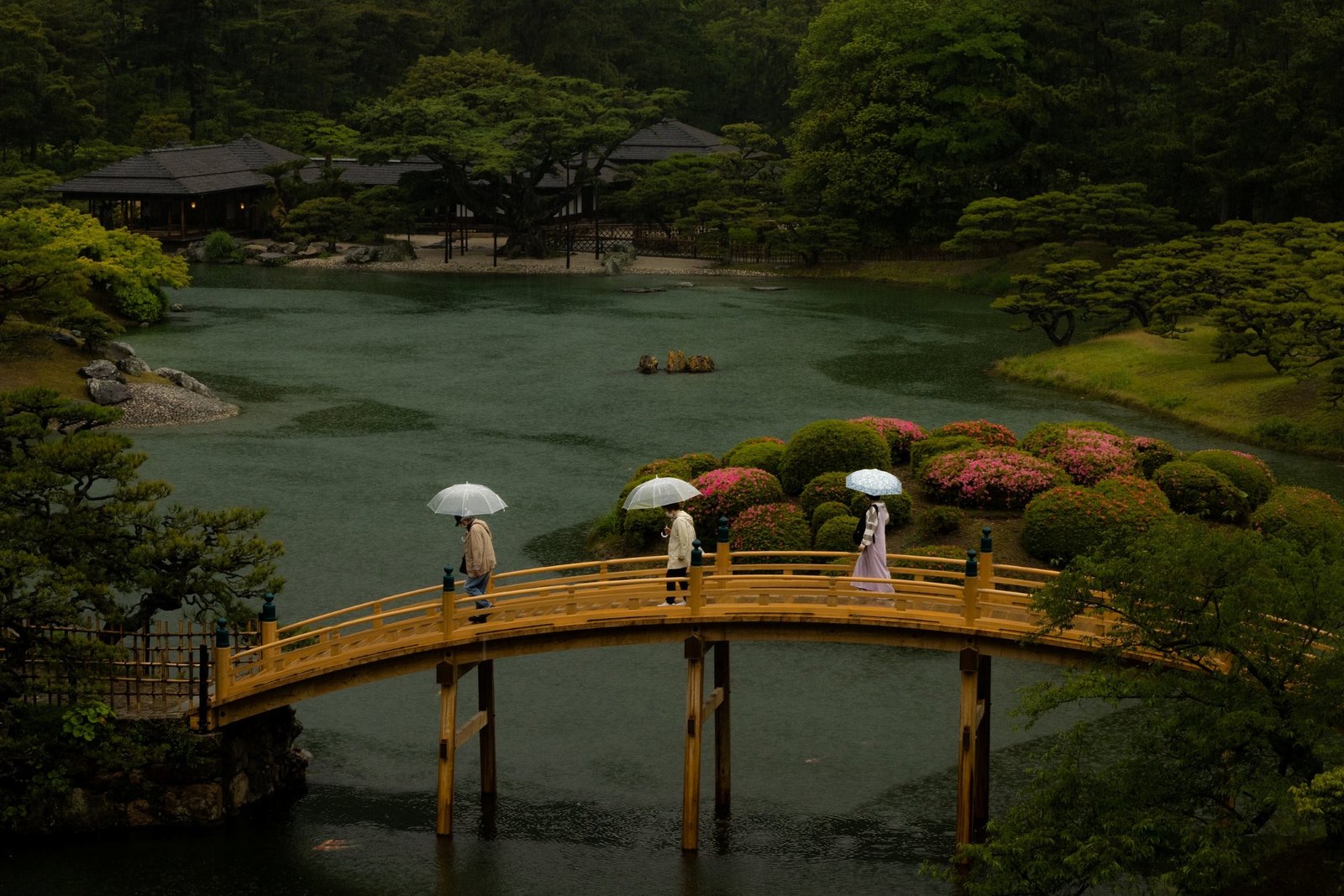 J&rsquo;ai rêvé du Japon — pont ritsurin
