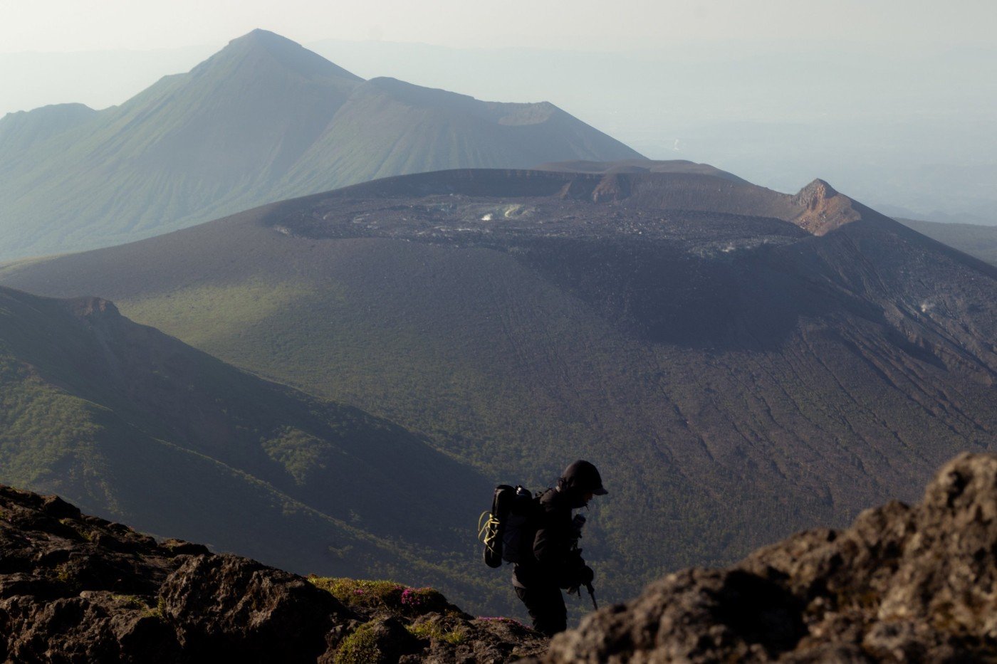 J&rsquo;ai rêvé du Japon — volcan randonneur