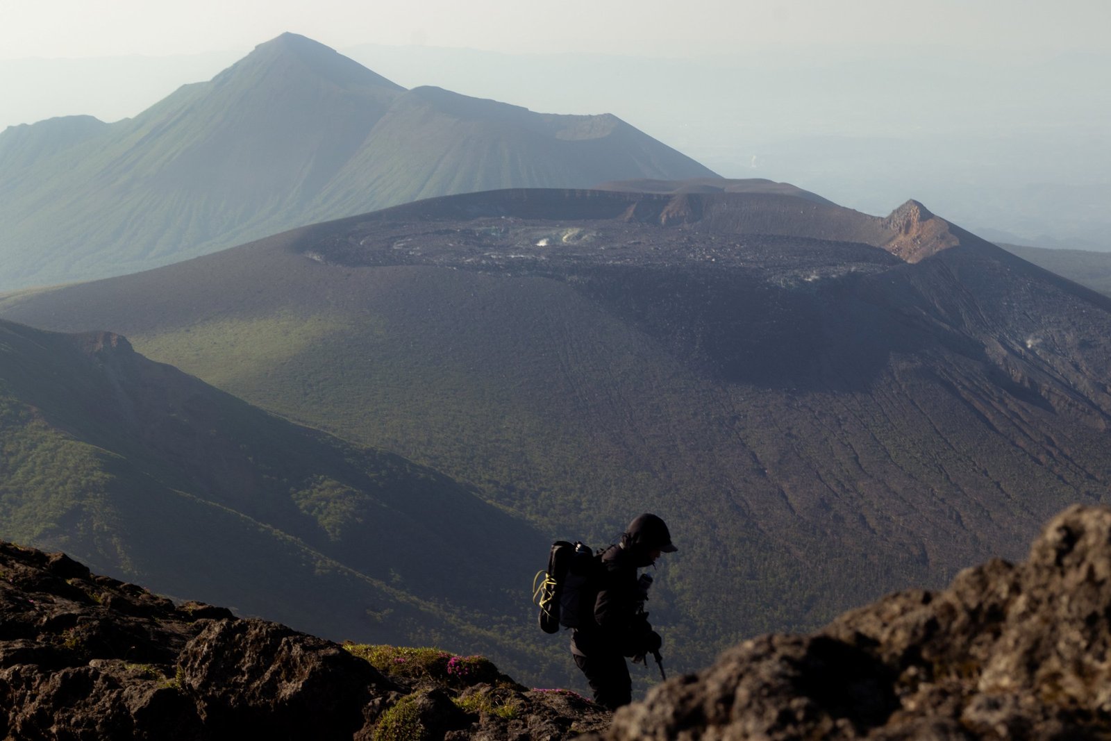 J&rsquo;ai rêvé du Japon — volcan randonneur